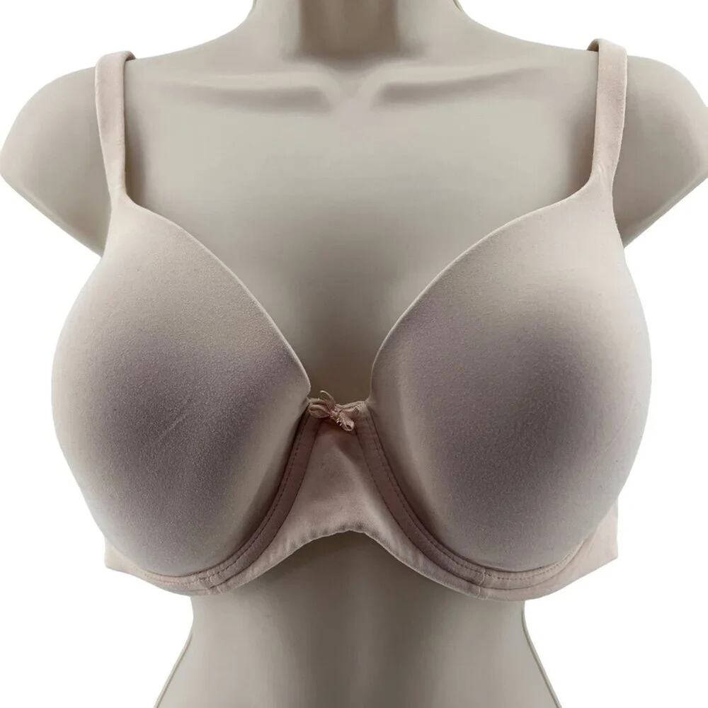 Soma Embraceable Full Coverage Bra Size 38D Pale Sand